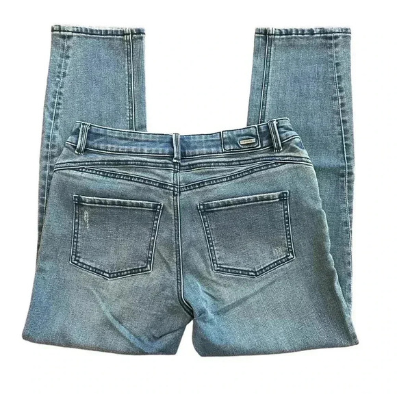 prAna Skinny Jeans Women’s Size 2 /26 Button Fly With Logo EUC - Picture 1 of 6